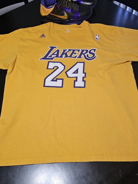 Nike Zoom Kobe 5 \'Lakers Away Size 11 And Adidas XL Kobe Bryant Shirt. main image 9